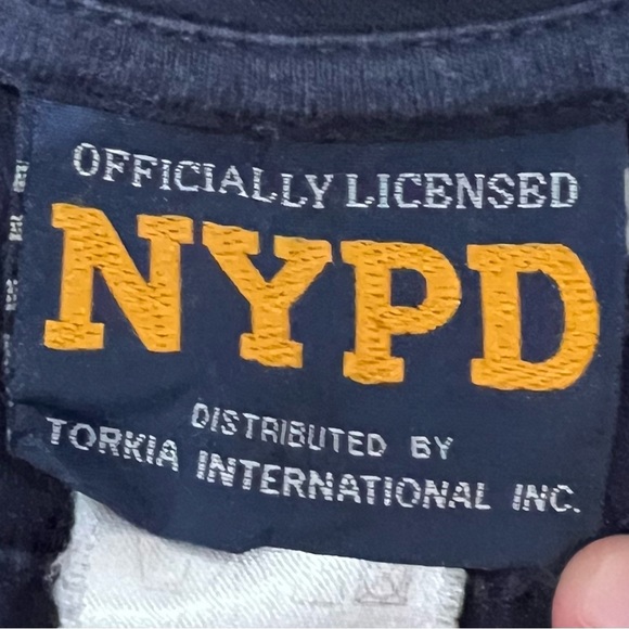 nypd (New York Police Department) tee shirt size L - Picture 3 of 3